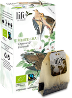 Chai, Vitt & grönt te, Life by Follis Eko Fairtrade, 20 påsar